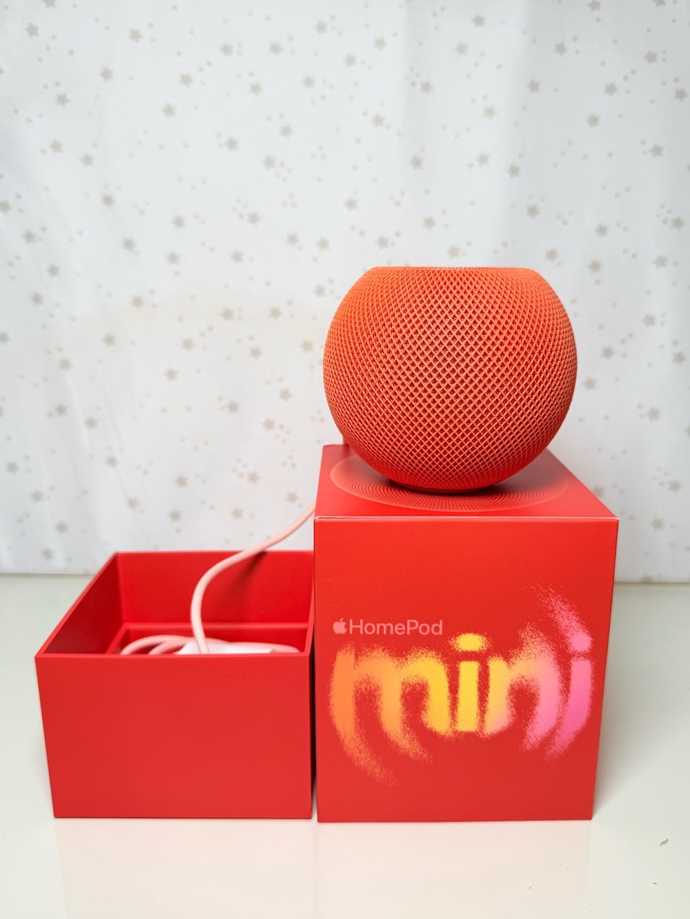 Apple HomePod mini - Orange-Red Speaker